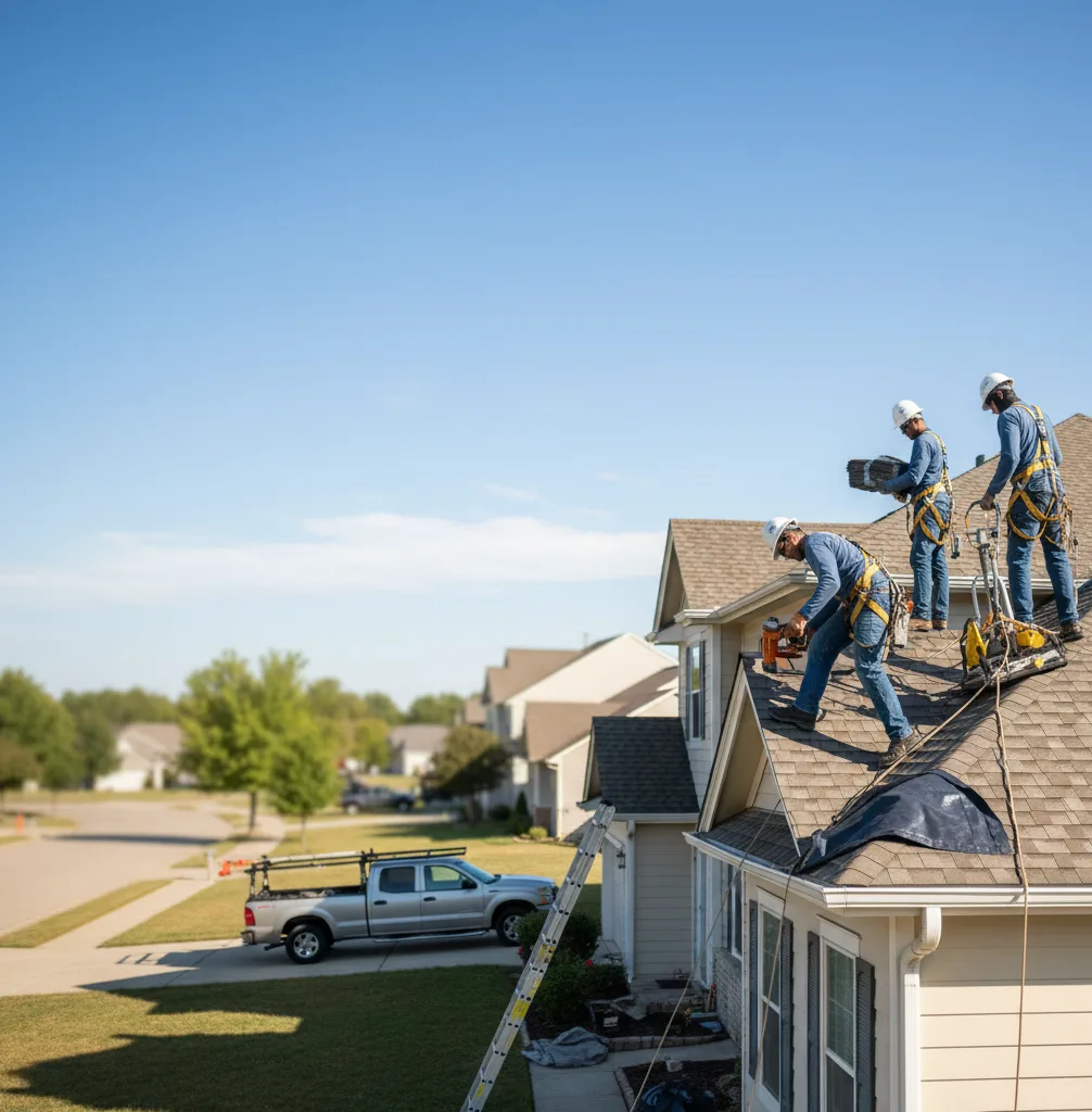 Roof Repair in Bunnlevel
